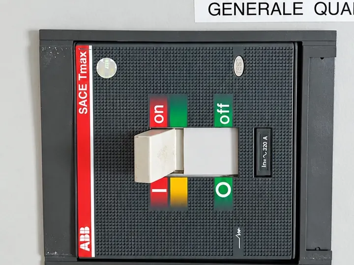 L'interruttore generale ABB SACE Tmax di un quadro generale